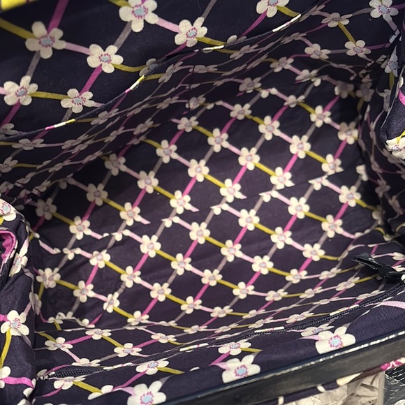 Vera Bradley Frame Satchel Handbag in Floral Nightingale NWT - Picture 6 of 6